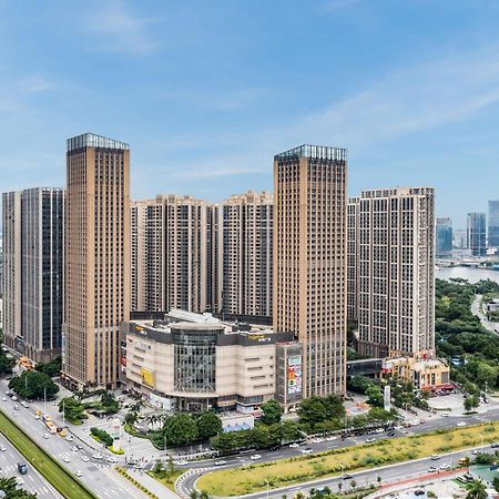 Pazhou Angda International Aparthotel Canton Fair Branch Exteriör bild