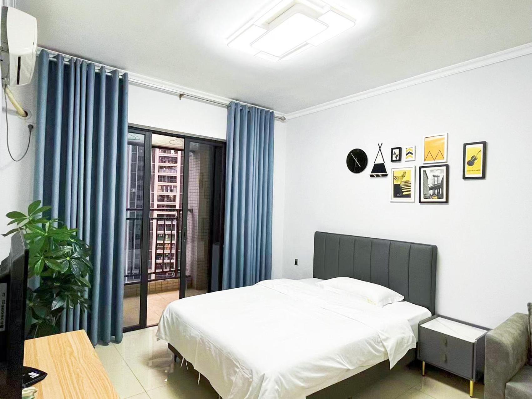 Pazhou Angda International Aparthotel Canton Fair Branch Exteriör bild
