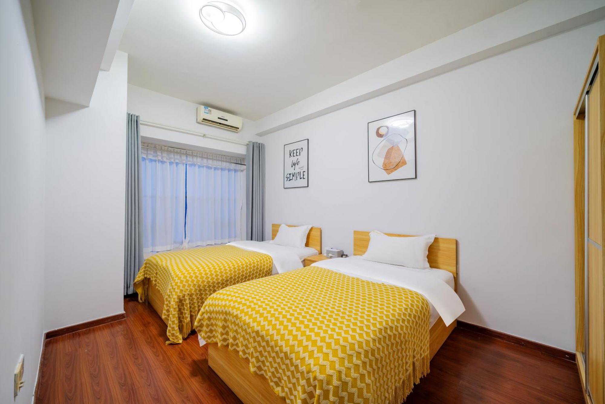 Pazhou Angda International Aparthotel Canton Fair Branch Exteriör bild