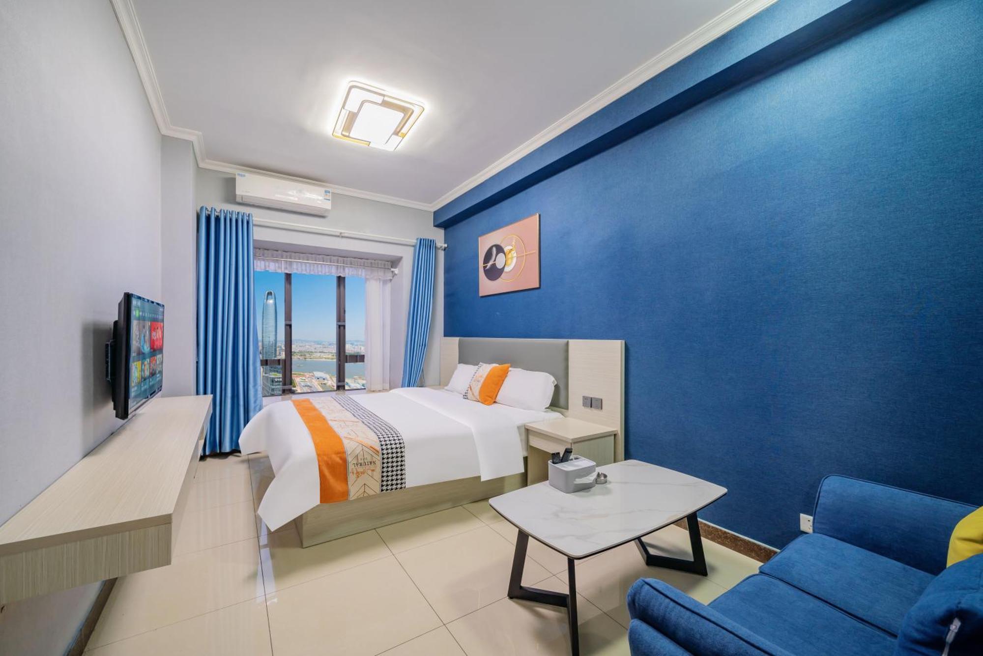 Pazhou Angda International Aparthotel Canton Fair Branch Exteriör bild
