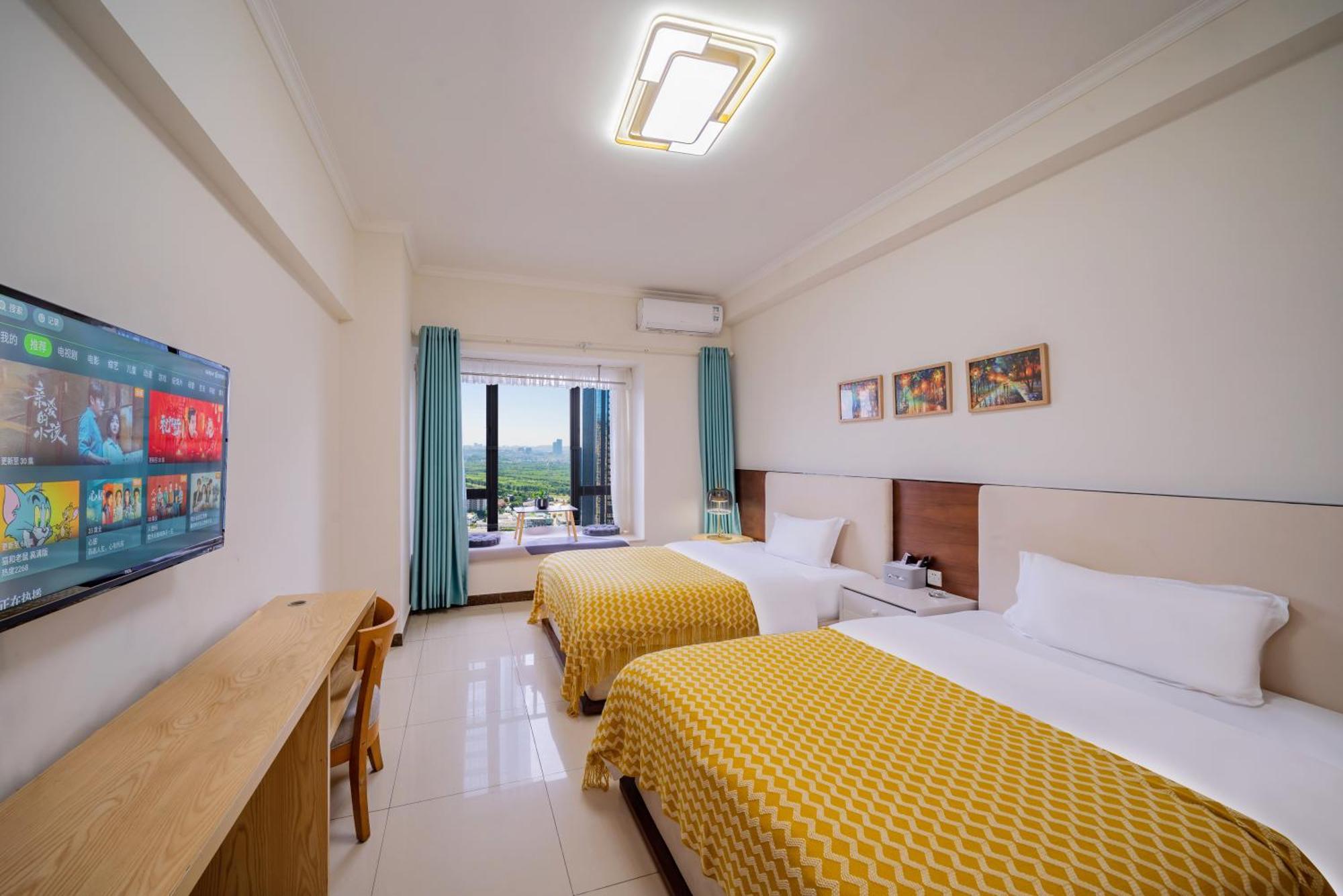 Pazhou Angda International Aparthotel Canton Fair Branch Exteriör bild