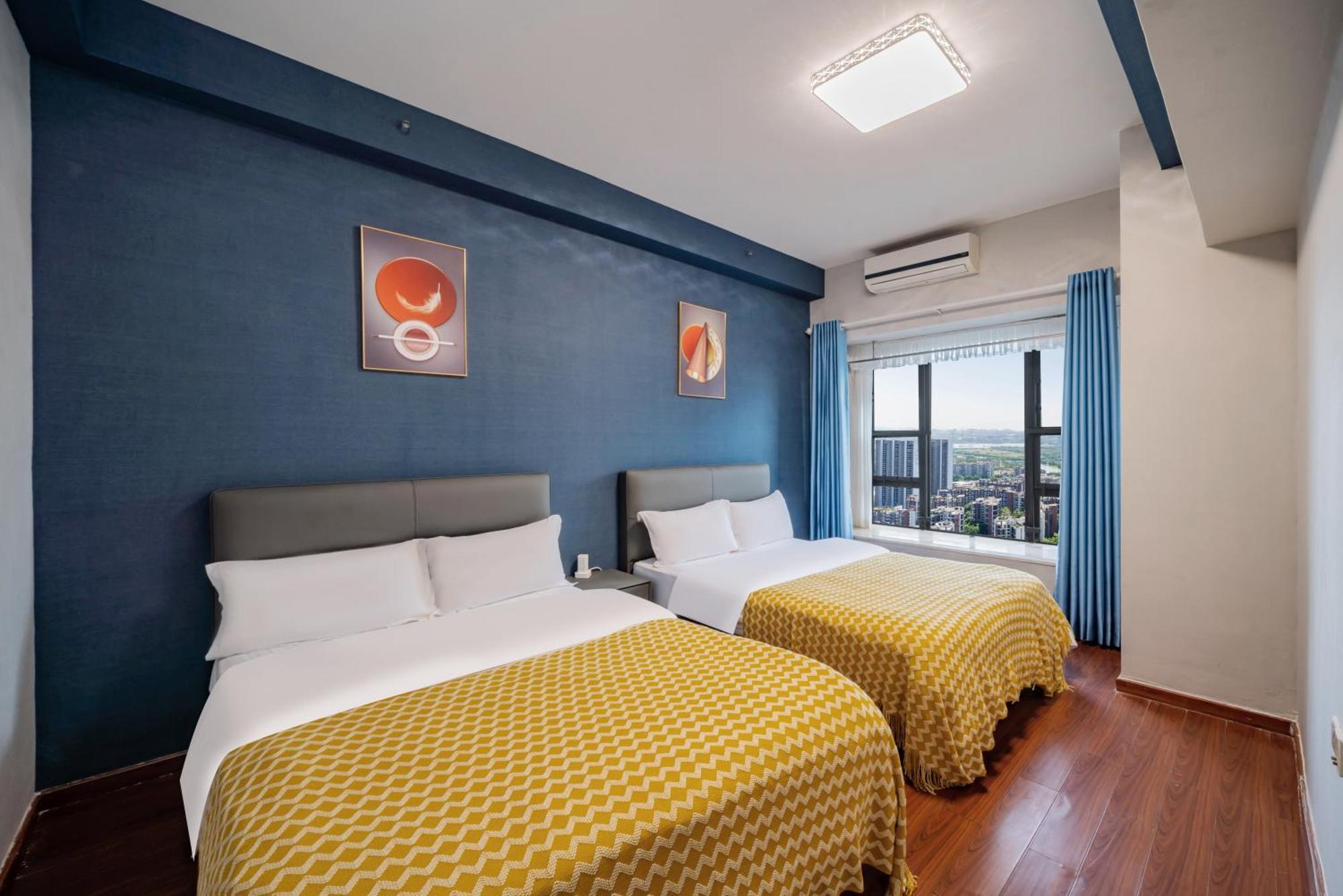 Pazhou Angda International Aparthotel Canton Fair Branch Exteriör bild