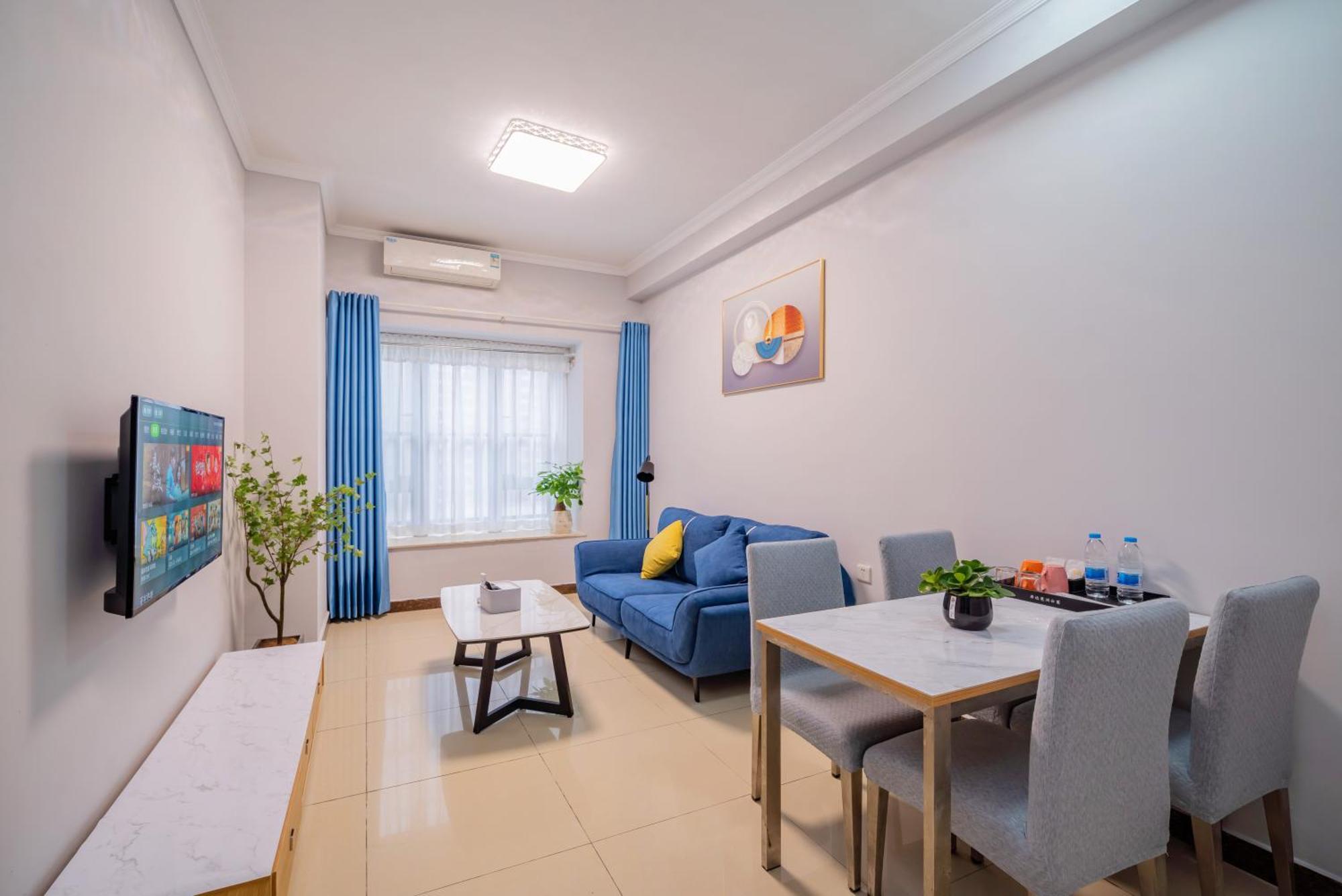 Pazhou Angda International Aparthotel Canton Fair Branch Exteriör bild