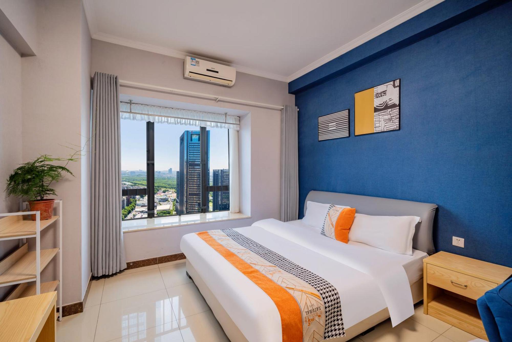 Pazhou Angda International Aparthotel Canton Fair Branch Exteriör bild