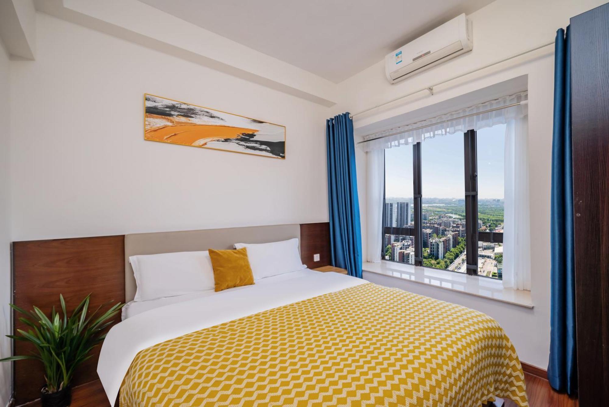 Pazhou Angda International Aparthotel Canton Fair Branch Exteriör bild