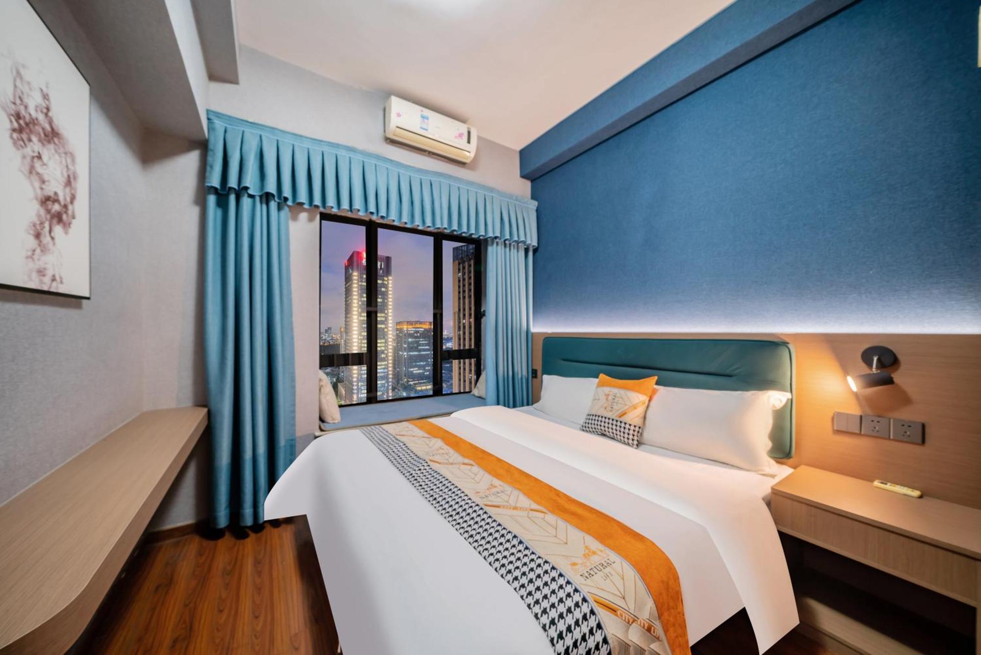 Pazhou Angda International Aparthotel Canton Fair Branch Exteriör bild